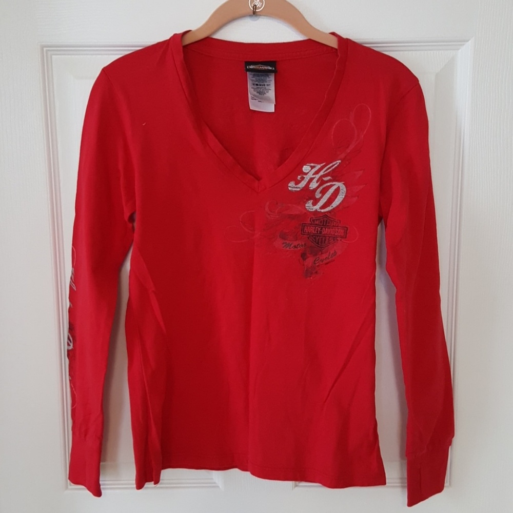 Harley Davidson long sleeve tee. St.Louis, MO